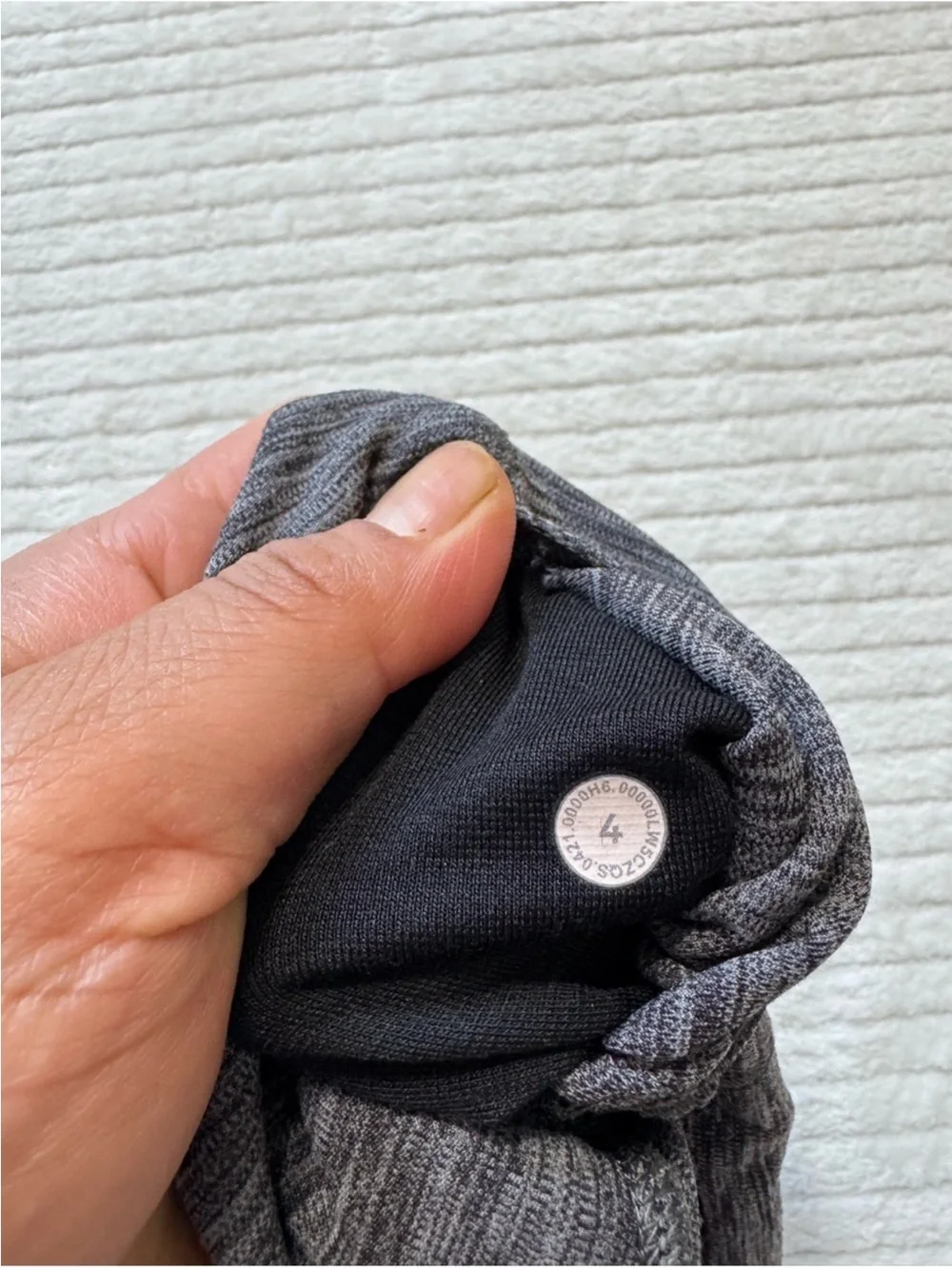 lululemon athletica Charcoal Heather High-Rise Leggings